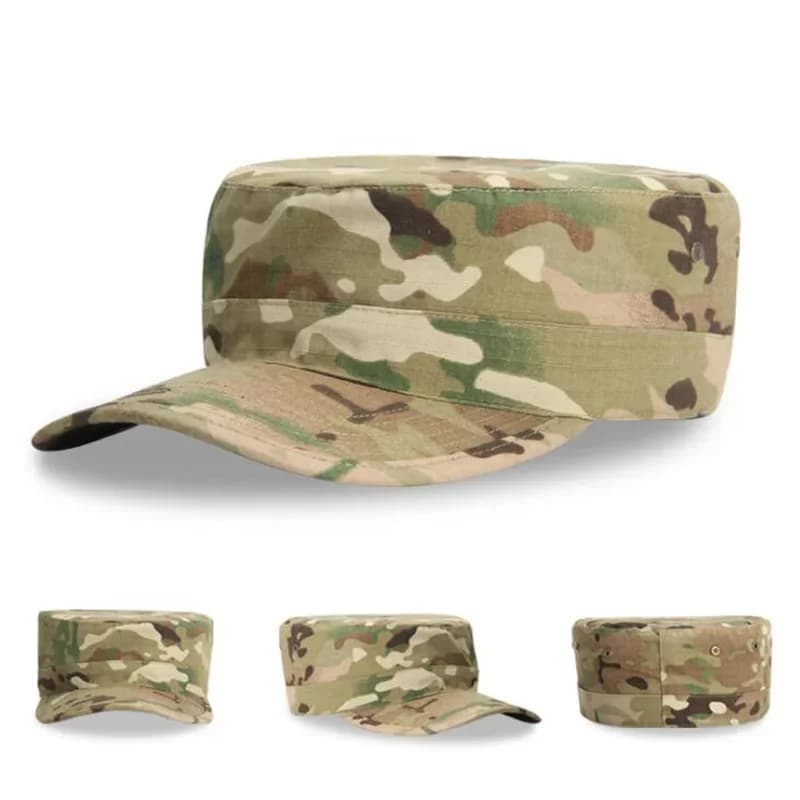 Casquette shako camouflage pêche sniper - Training cap épais 58-60cm airsoft chasse qualité premium
