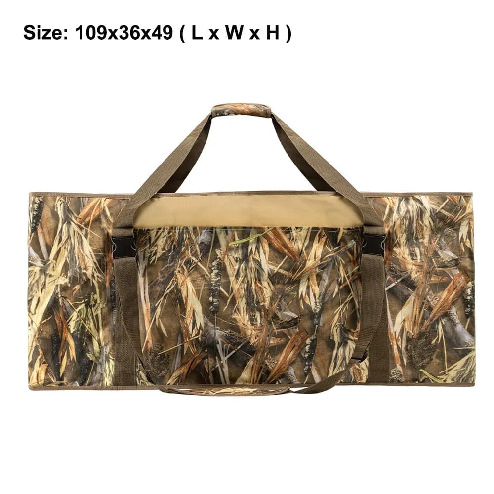 Sac à dos de stockage pour leurres de canard 12 emplacements - Sac de chasse transportable à main ou épaules
