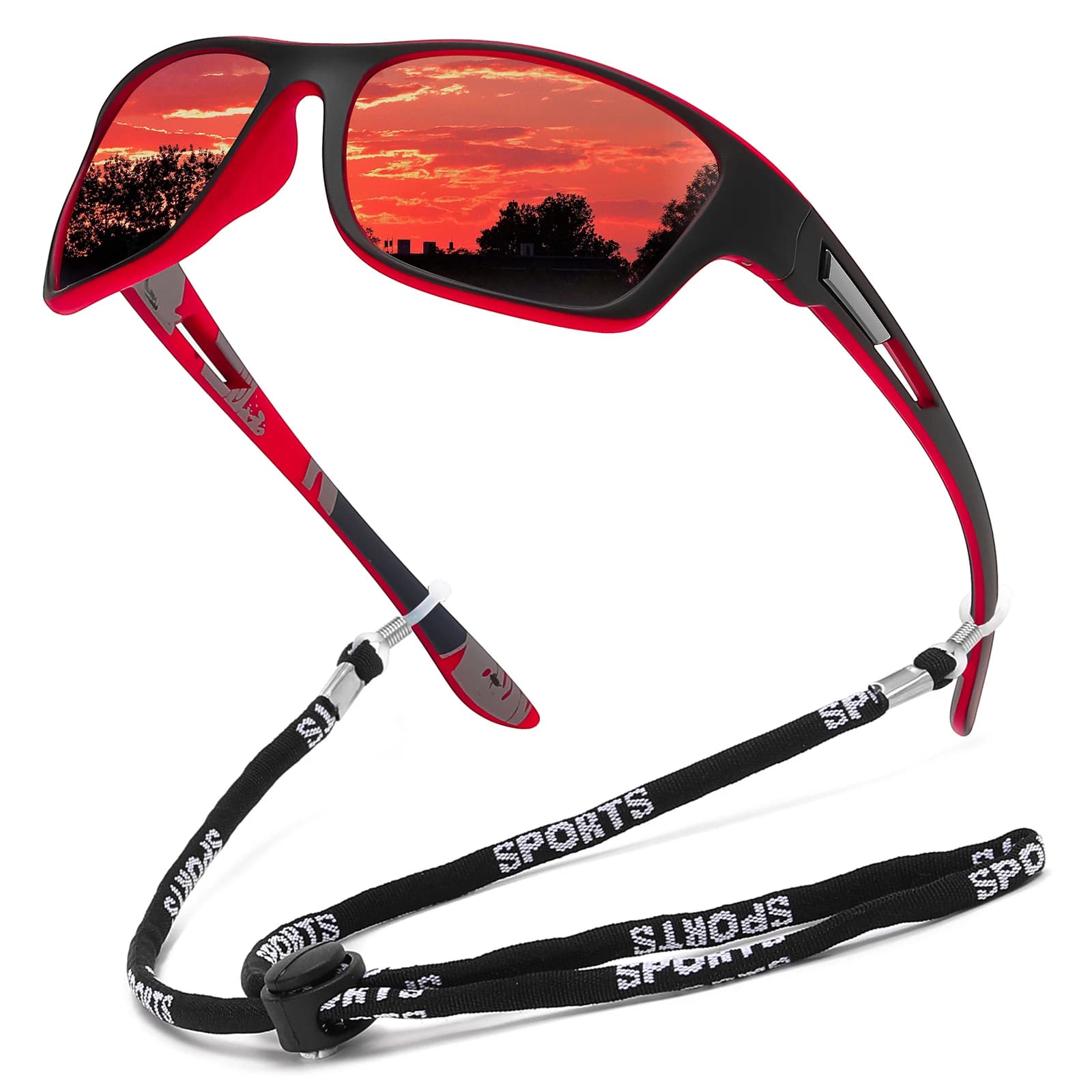 Lunettes de pêche polarisées homme et femme UV400 pour conduite et randonnée