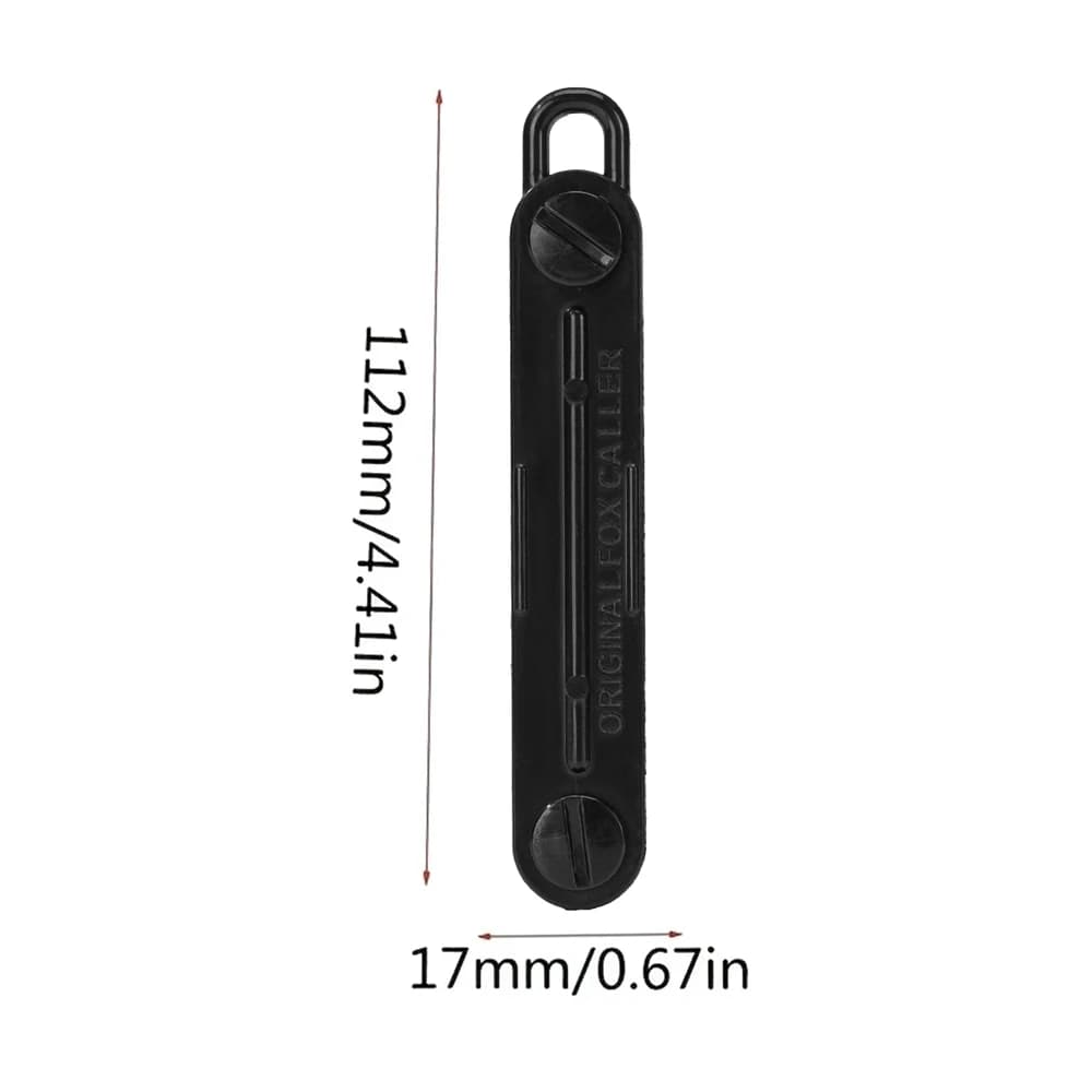 Sifflet prédateur Black Fox Blaster - Son de détresse lapin réaliste pour chasse nocturne