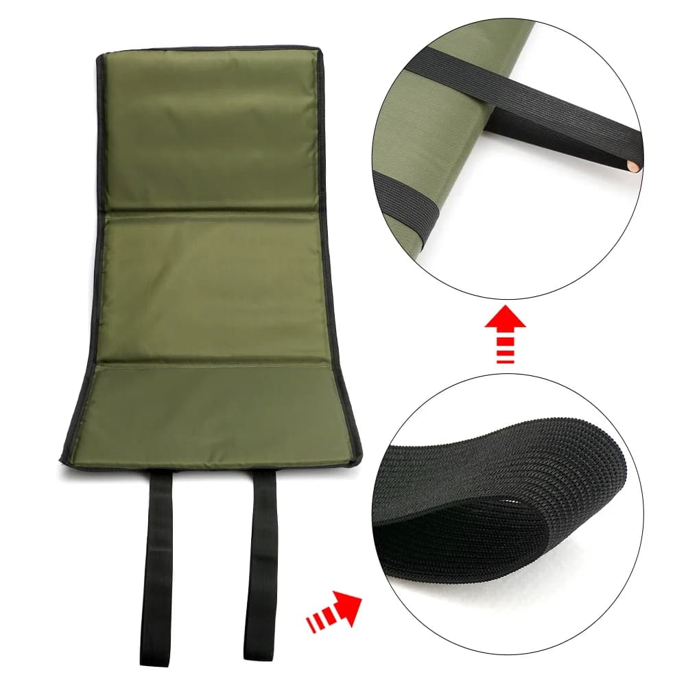 Tapis de décrochage pliable Hirisi pour carpe avec mousse respirante et usage polyvalent en extérieur