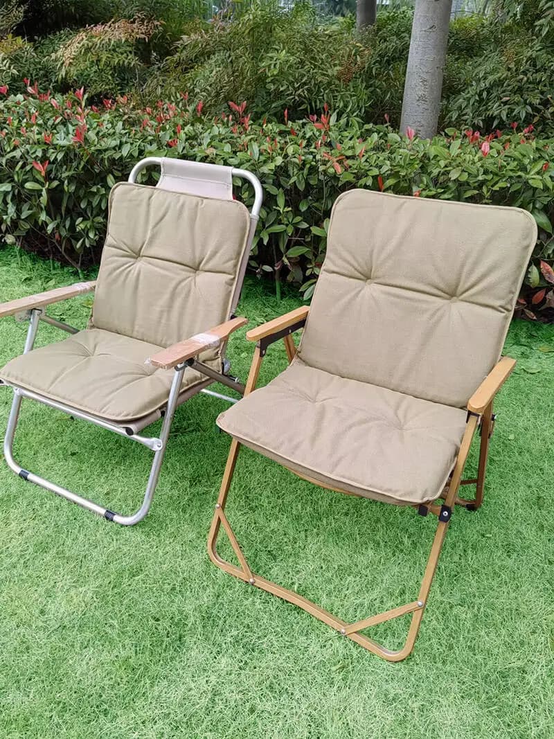Coussin chauffant Lohascamping 5cm pour chaise de pêche - Confort hivernal et relaxation optimale