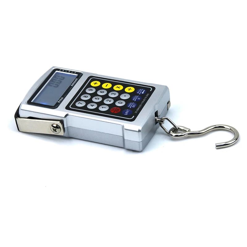 Balance électronique multifonction portable 50kg - Pèse-poisson et pèse-bagage digital précis ZJMZYM