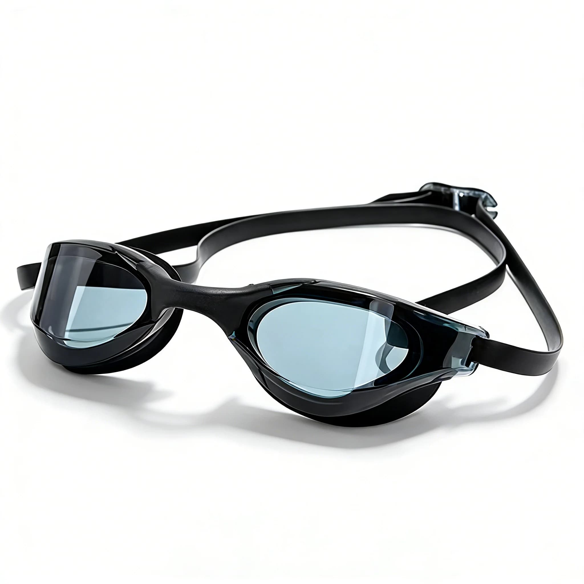 Lunettes de natation de compétition anti-buée professionnelles pour adultes entraînement
