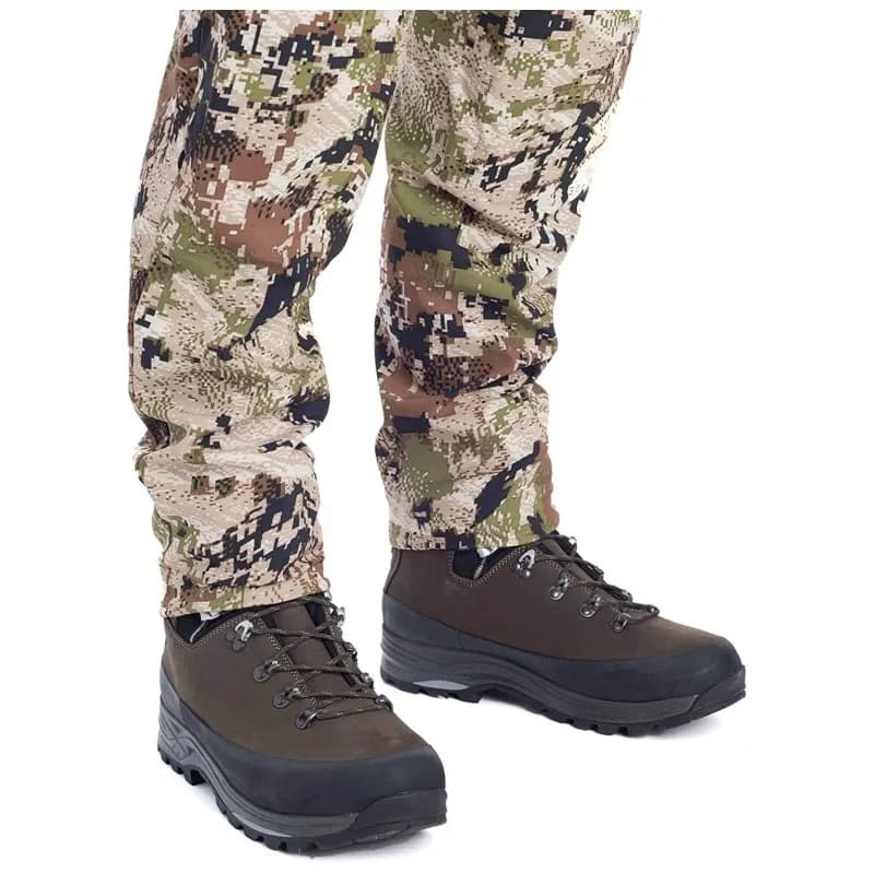 Pantalon technique camouflage alpin de qualité - Pêche en montagne, sports outdoor, confort respirant