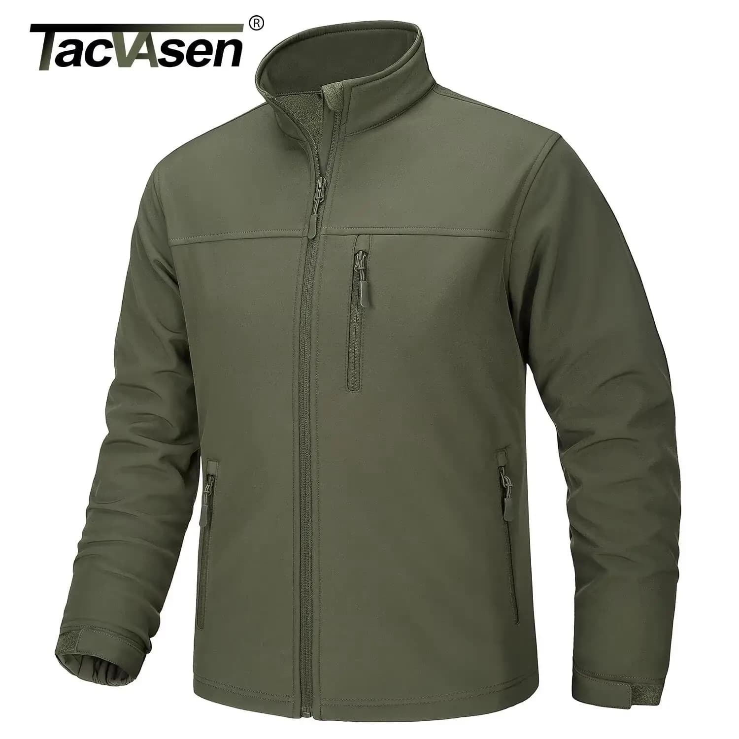 Veste travail homme imperméable doublure polaire hiver poches zippées pêche