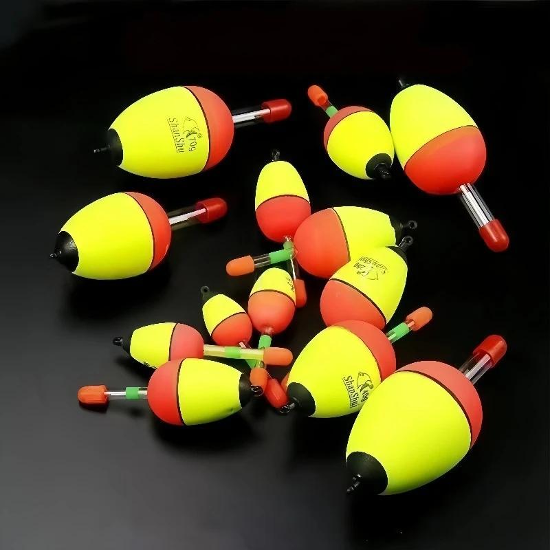 5 flotteurs de pêche EVA 2g à 60g pour la mer, accessoires et équipement de pêche robustes