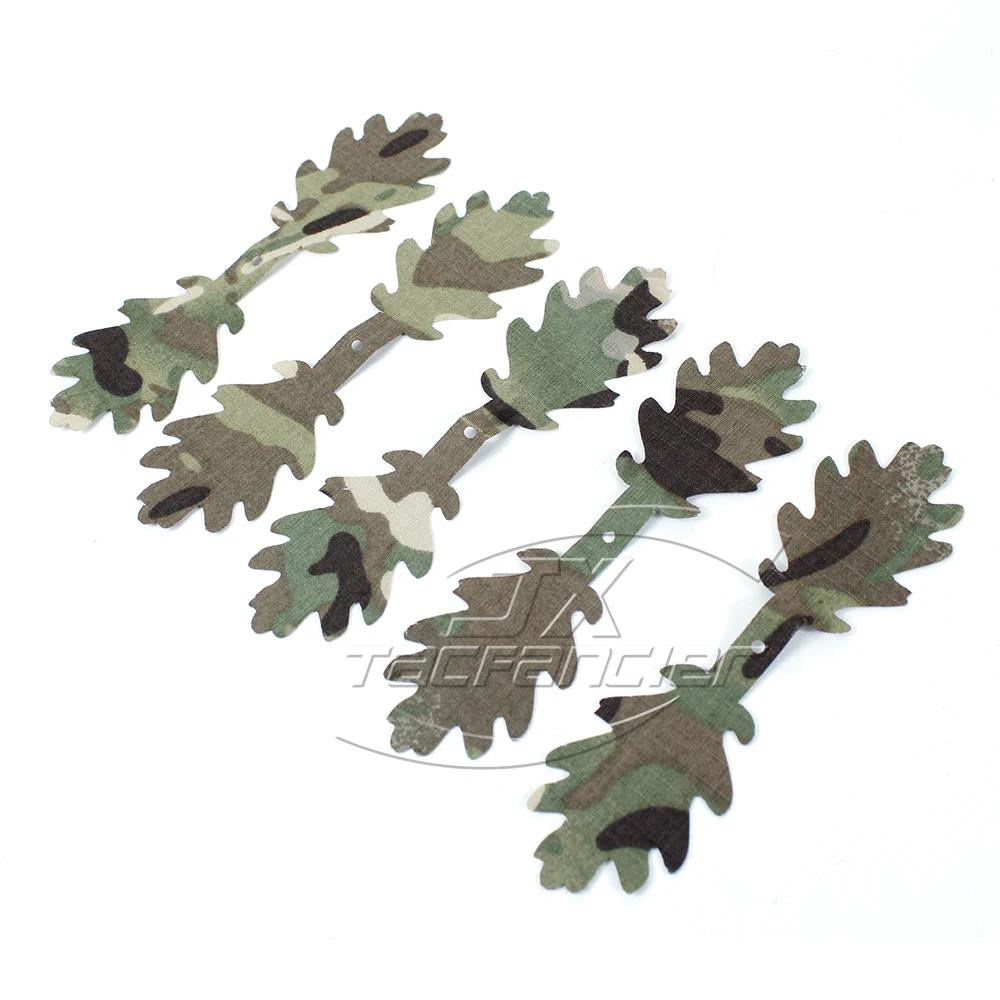 Kit camouflage 3D pour casque de pêche - Filet de dissimulation découpé au laser pour pêche discrète