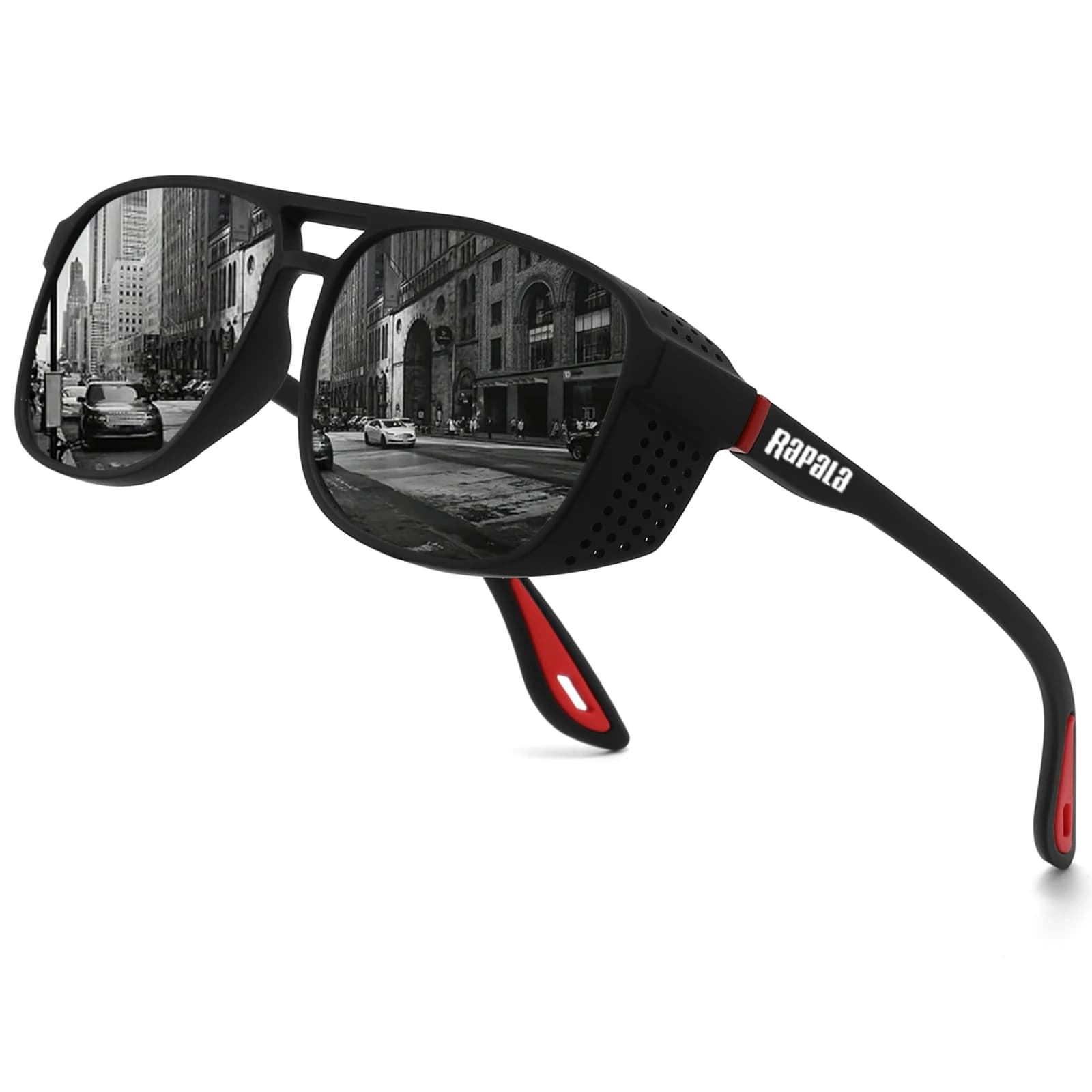 Lunettes Rapala pêche professionnelle - Verres polarisés anti-vent pour pêche sportive intensive