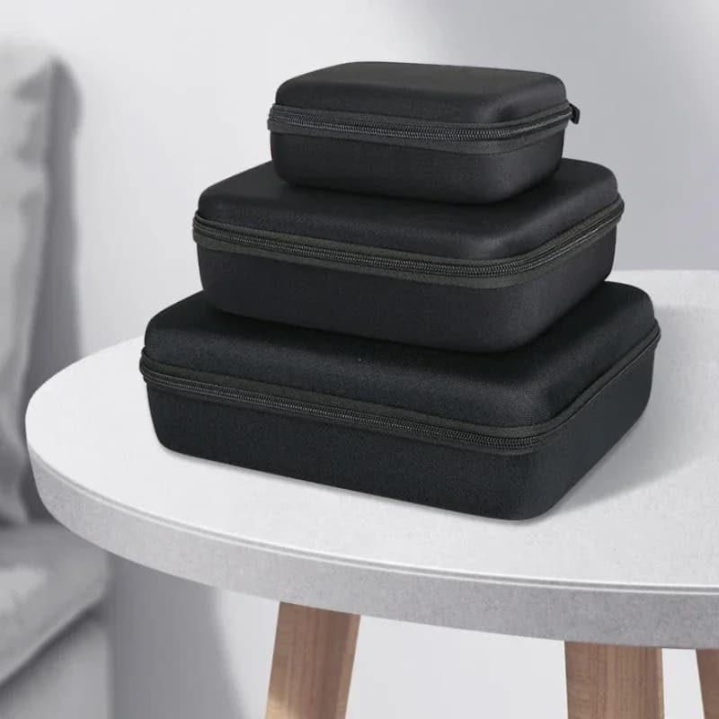 Boîte de rangement EVA étanche avec fermeture éclair pour outils outdoor voyage organisation