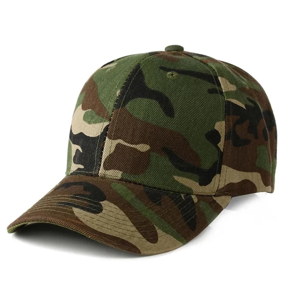 Casquette baseball camouflage unisexe printemps été pêche montagne protection solaire