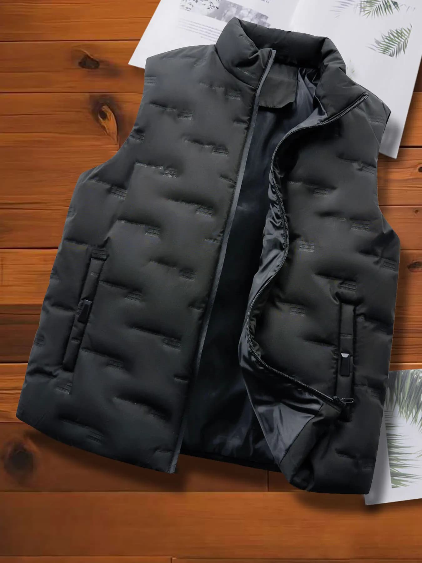 Gilet léger sans manches homme polyvalent pour pêche loisirs et activités outdoor printemps automne