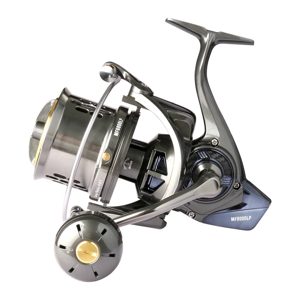 Moulinet surf casting DEUKIO Long Shot Jigging 8000 10000 12000 44LB drag puissant pêche mer grande distance