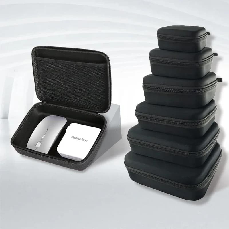 Boîte de rangement EVA étanche avec zip - Coffret organisateur outils accessoires voyage