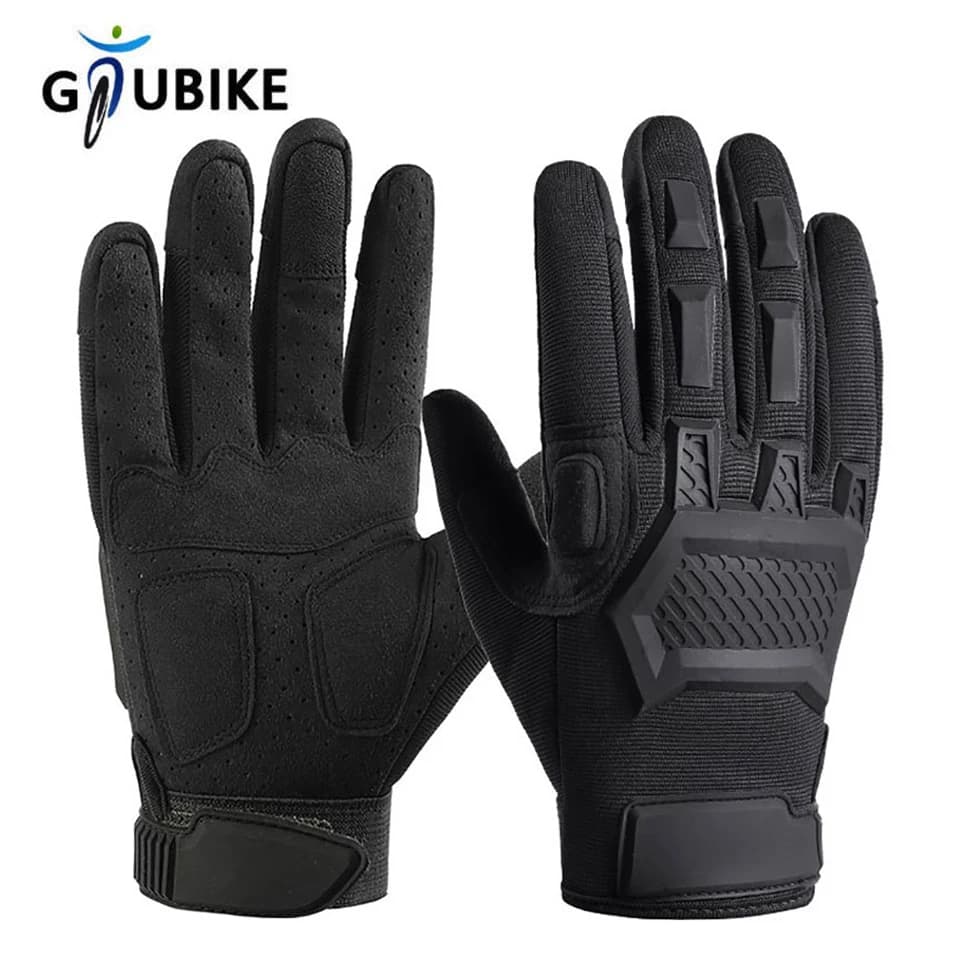 Gants de pêche homme GTUBIKE doigts complets respirants pour activités extérieures toute saison