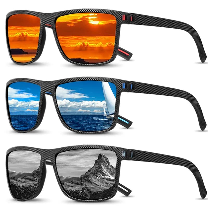 Lot lunettes polarisées pêche UV400 - Homme Femme sport outdoor protection optimale 1 ou 2 paires