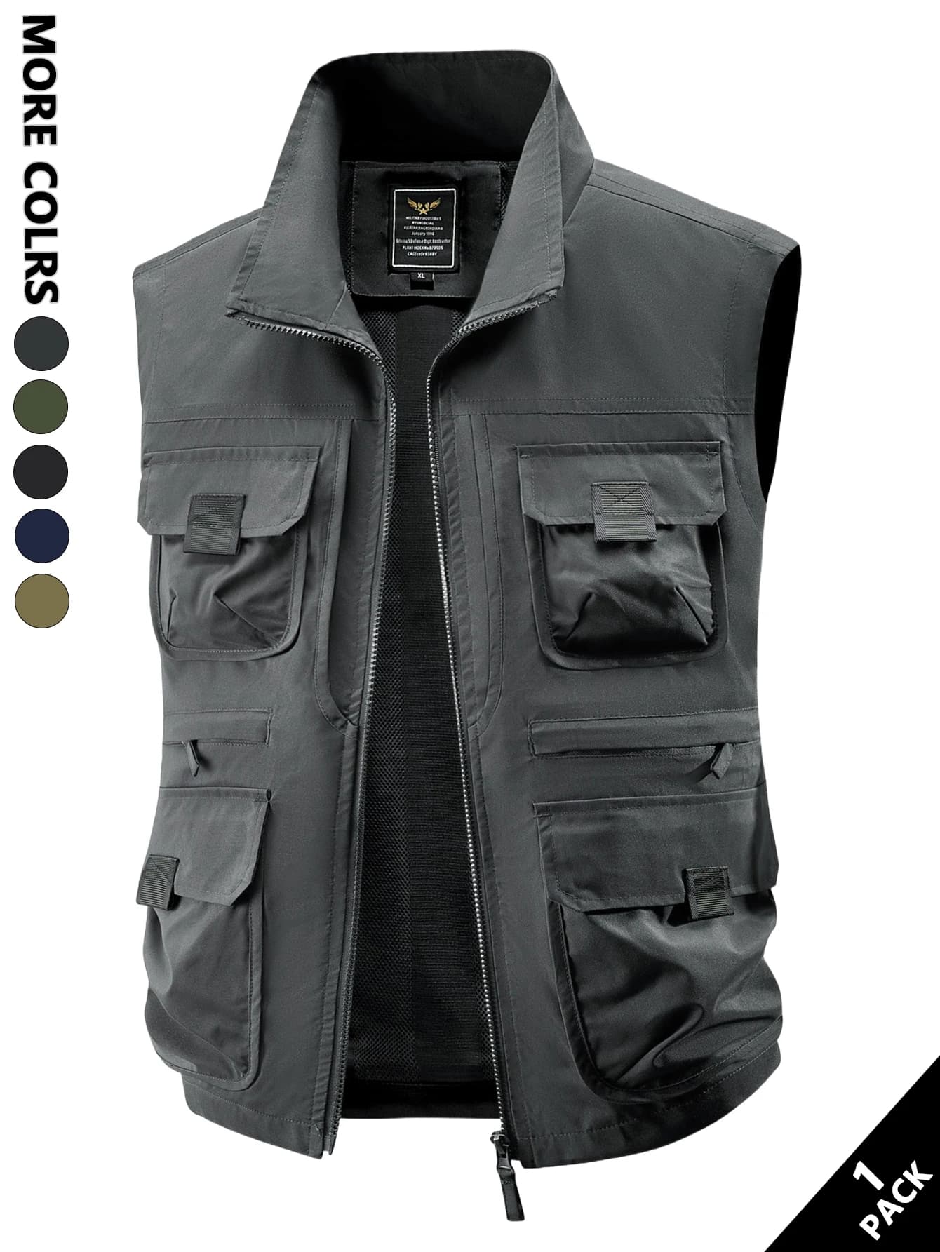 Veste homme décontractée chaude et coupe-vent pour travail, voyage et style urbain