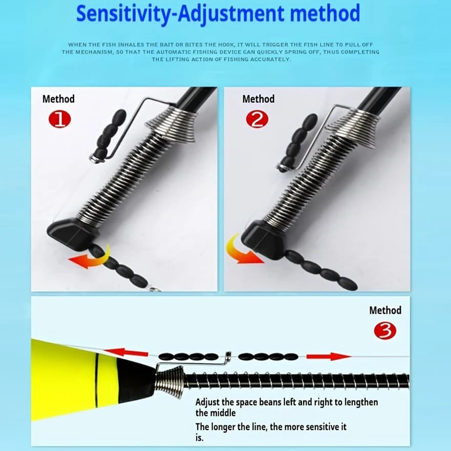 Flotteur automatique portable 1-3 pièces pour pêche en mer - Accessoire pêche rapide et pratique