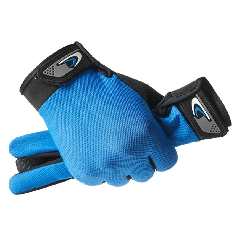 Gants de pêche d'hiver trois doigts exposés GL-112V - Chauffants et imperméables pour pêche au rocher