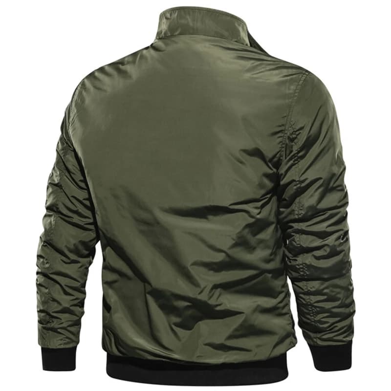 Nouvelle veste militaire homme automne hiver bomber décontractée outdoor coupe-vent armée grande taille 5XL pêche