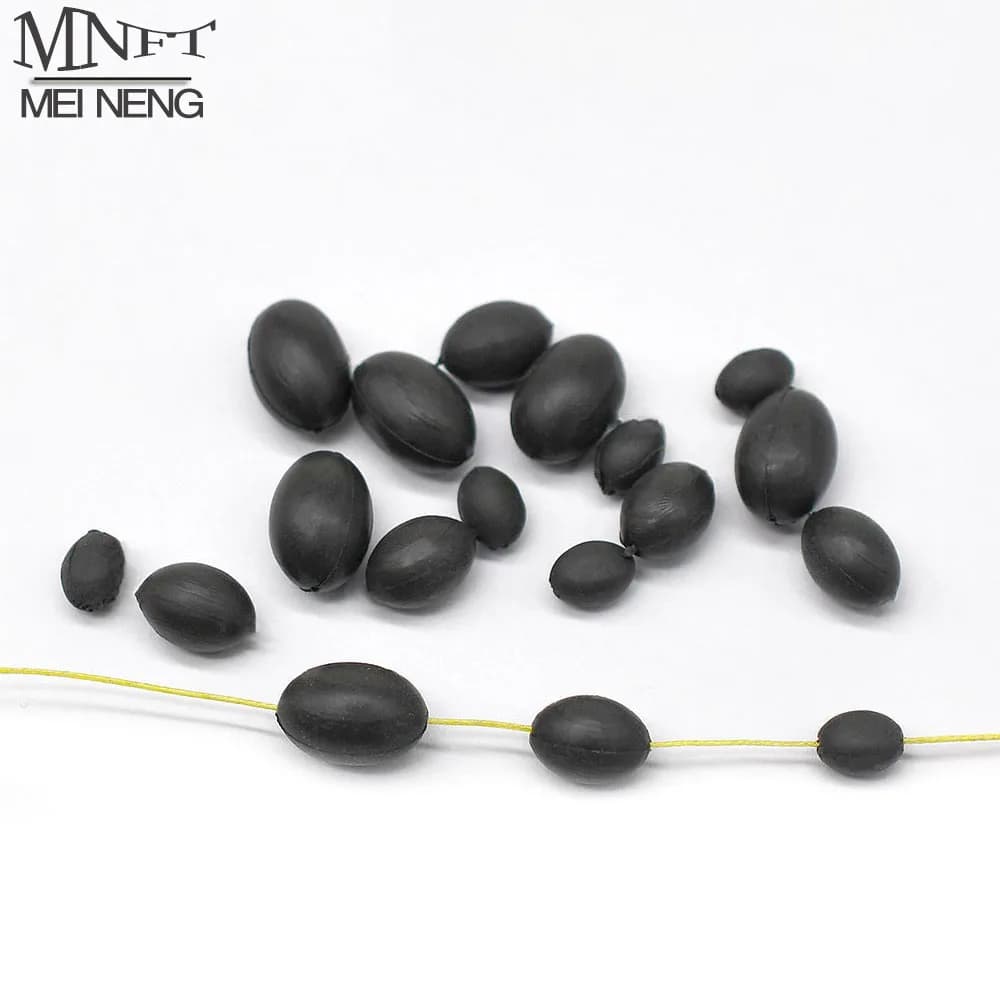 Perles tungstène 10 pièces pêche carpe leader - plombées espacement ligne terminal tackle sans plomb