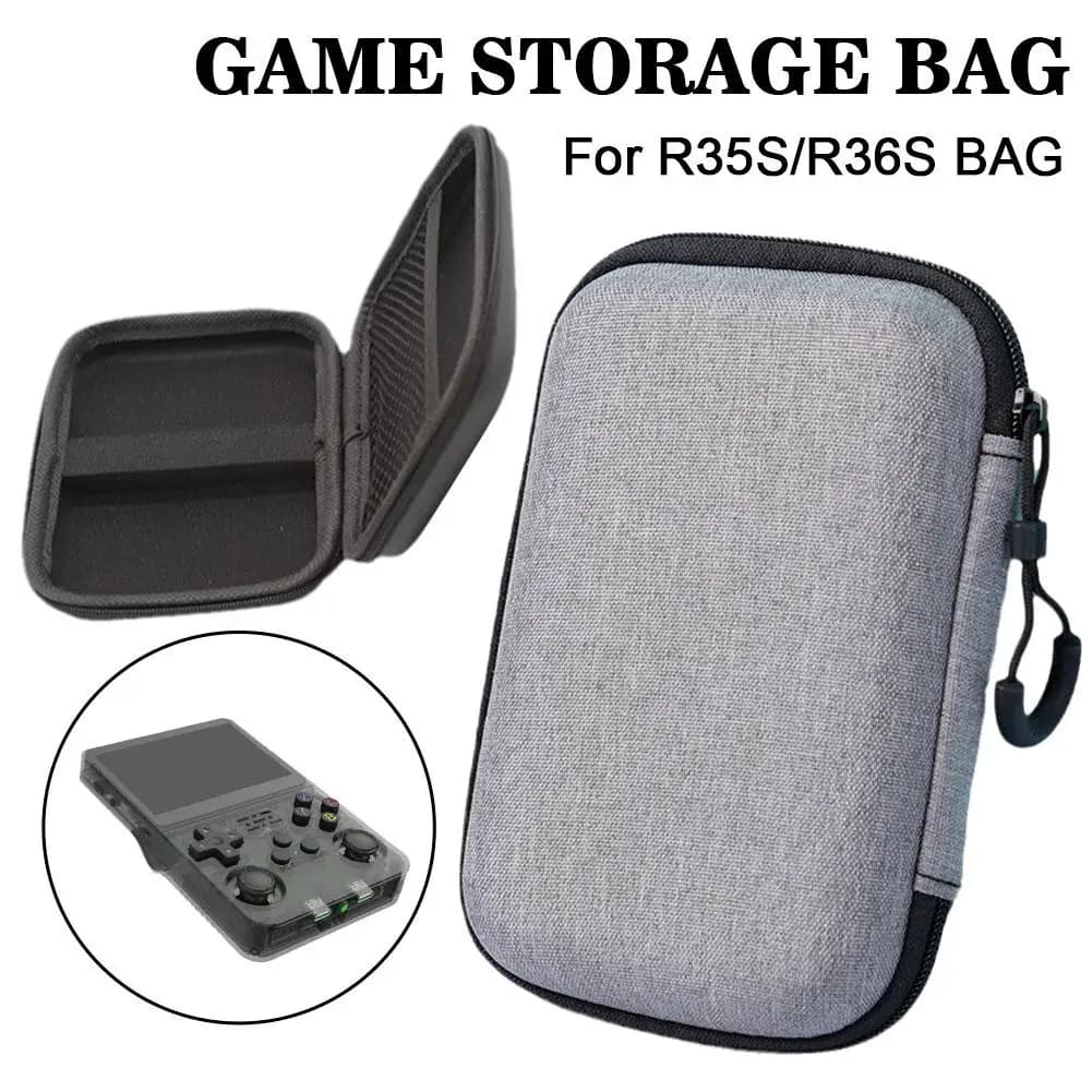 Étui de protection rigide EVA portable anti-rayures pour console R36S R35S