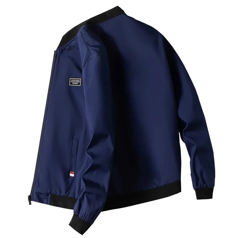 Veste décontractée homme pêche printemps automne coupe-vent zip confortable vêtements outdoor