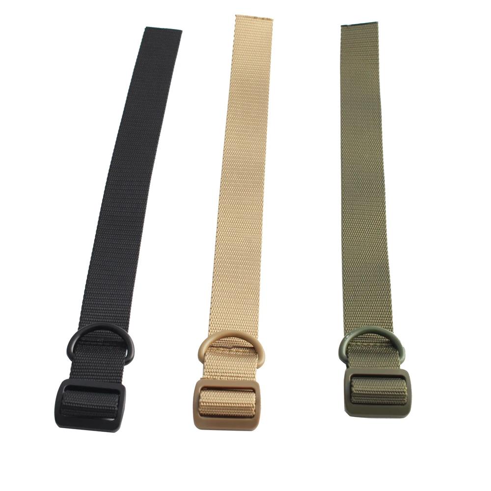 Sangle tactique pêche nylon portable multifonction fixation simple/double point