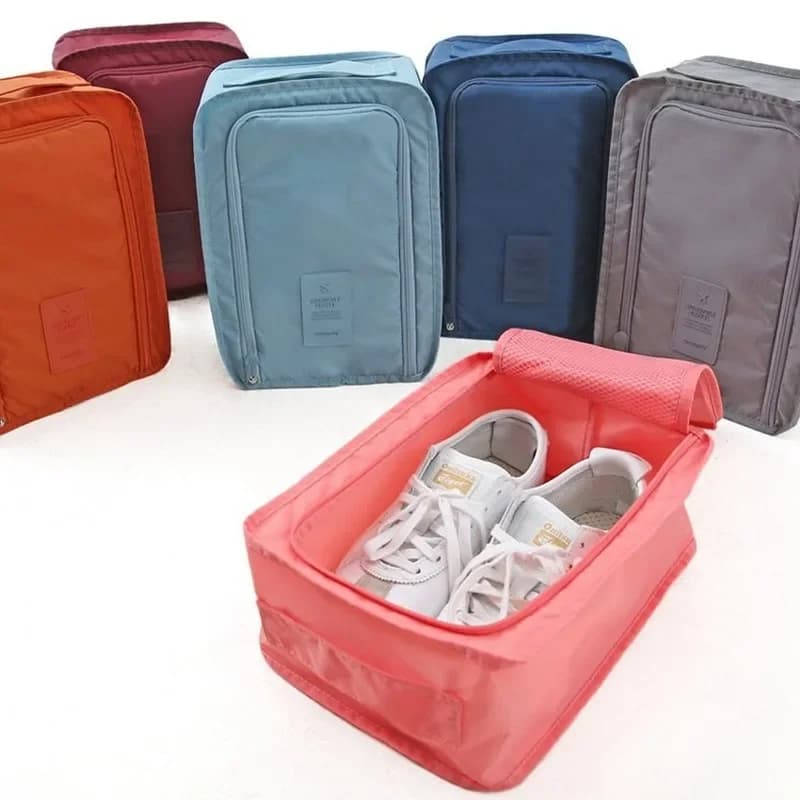 Poche de rangement étanche pour chaussures et vêtements - organisateur de voyage pratique en nylon