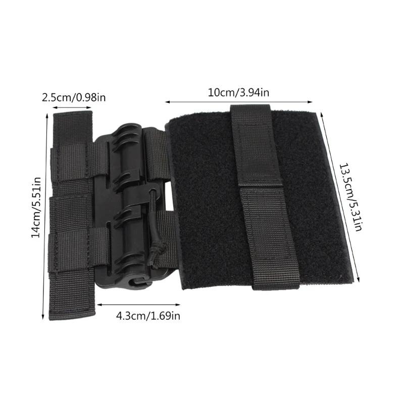 Kit boucles dégagement rapide 2 pièces - Pour gilets tactiques de pêche et airsoft