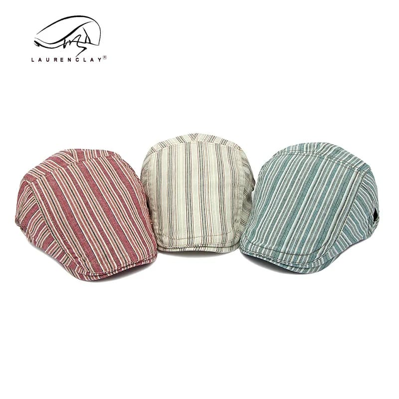 Chapeau newsboy pêche vintage - Flat cap irlandais pêche chasse ajustable respirant