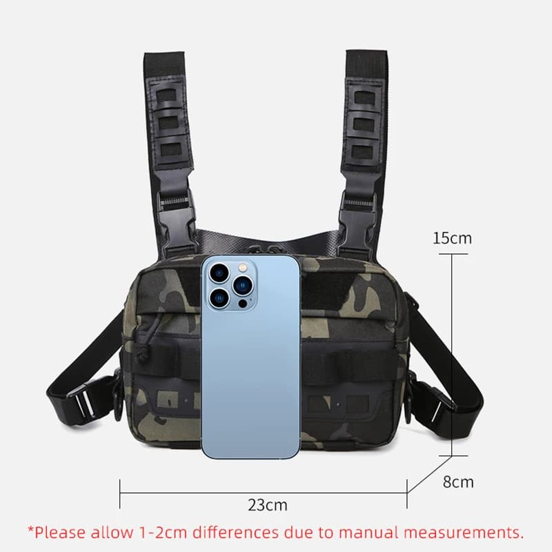 Gilet de pêche camouflage avec poches multiples pour leurres et accessoires - Randonnée chasse