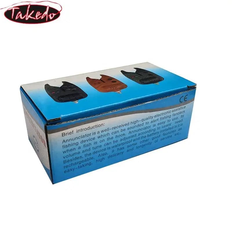 Annonciateur de touches TAKEDO YD02 pour pêche à la carpe - Alarme indicateur avec clochette