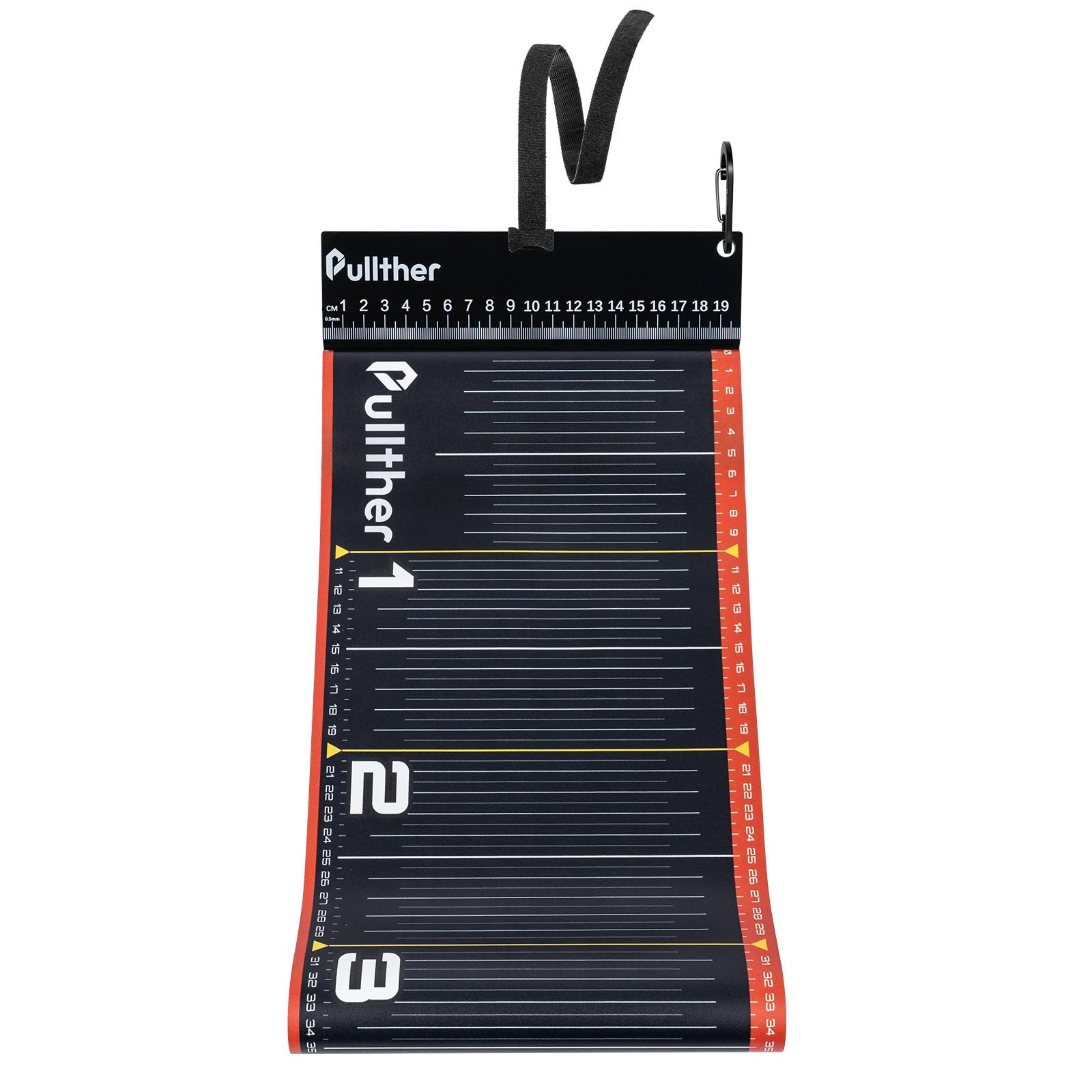 Règle à poisson pliable Pullther 135cm étanche - Mètre ruban adhésif pour mesurer vos prises de pêche
