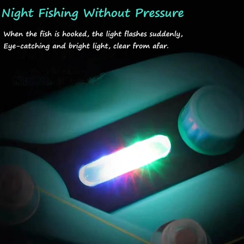 Alarme électronique sonore et lumineuse pour détection de touches en pêche mer et carpe
