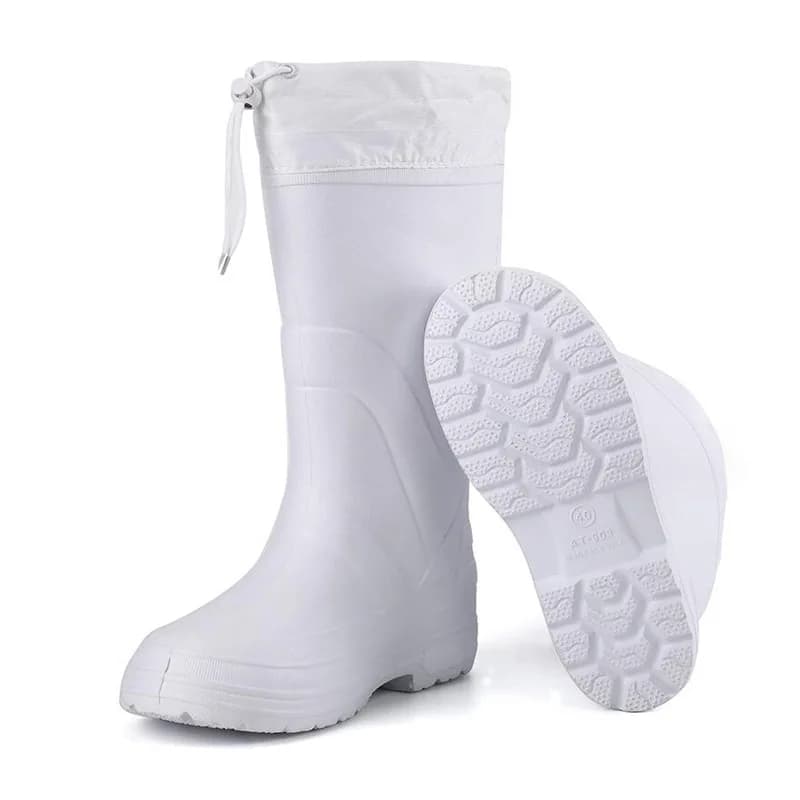 Chaussures de pluie EVA homme haute qualité 2026 - Bottes neige plateforme pêche antidérapantes