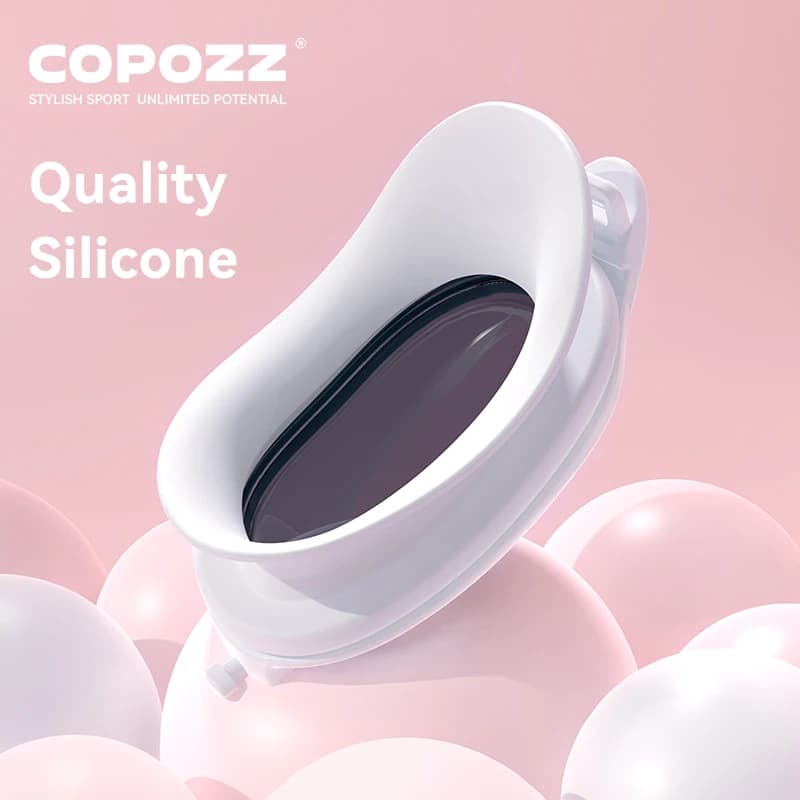 Lunettes de natation professionnelles COPOZZ anti-buée avec correction -1.5 à -7 pour adultes