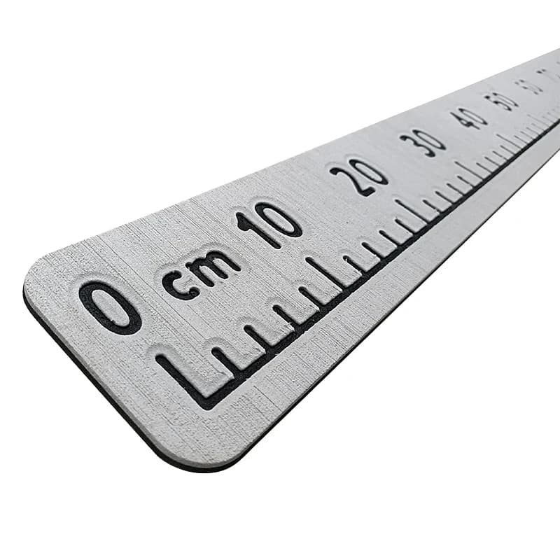 Règle de mesure adhésive EVA 100cm pour bateau de pêche et kayak, sticker autocollant pour mesurer vos poissons