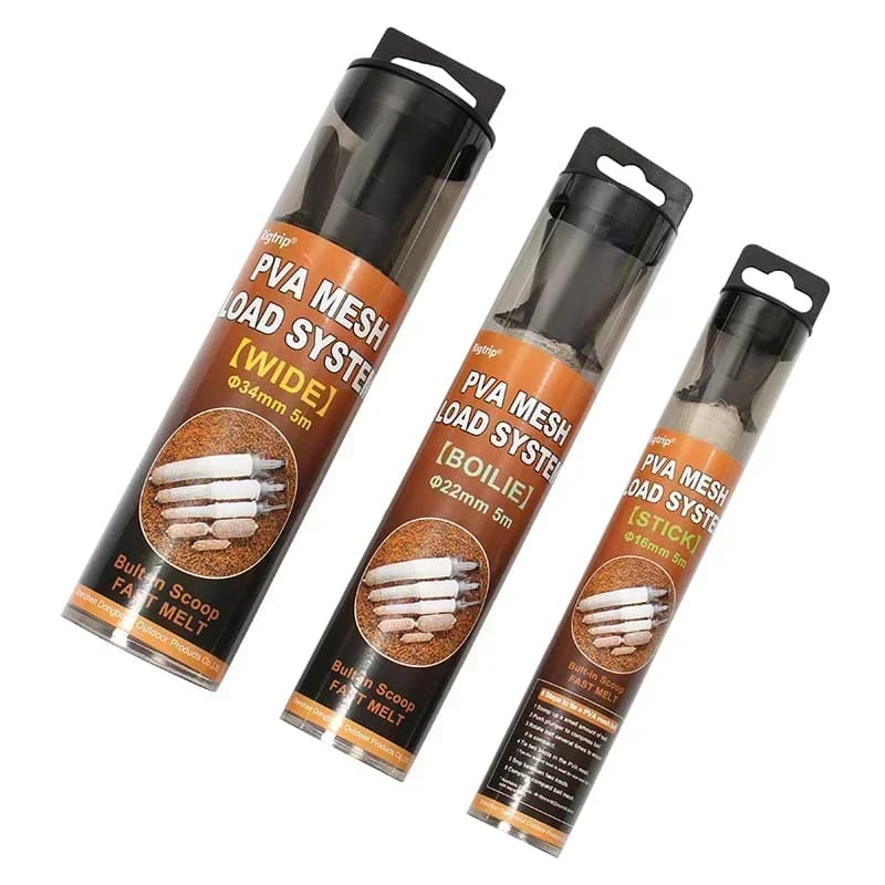 Tube PVA Method Feeder pour pêche à la carpe - Système Wide Load avec filet et accessoires