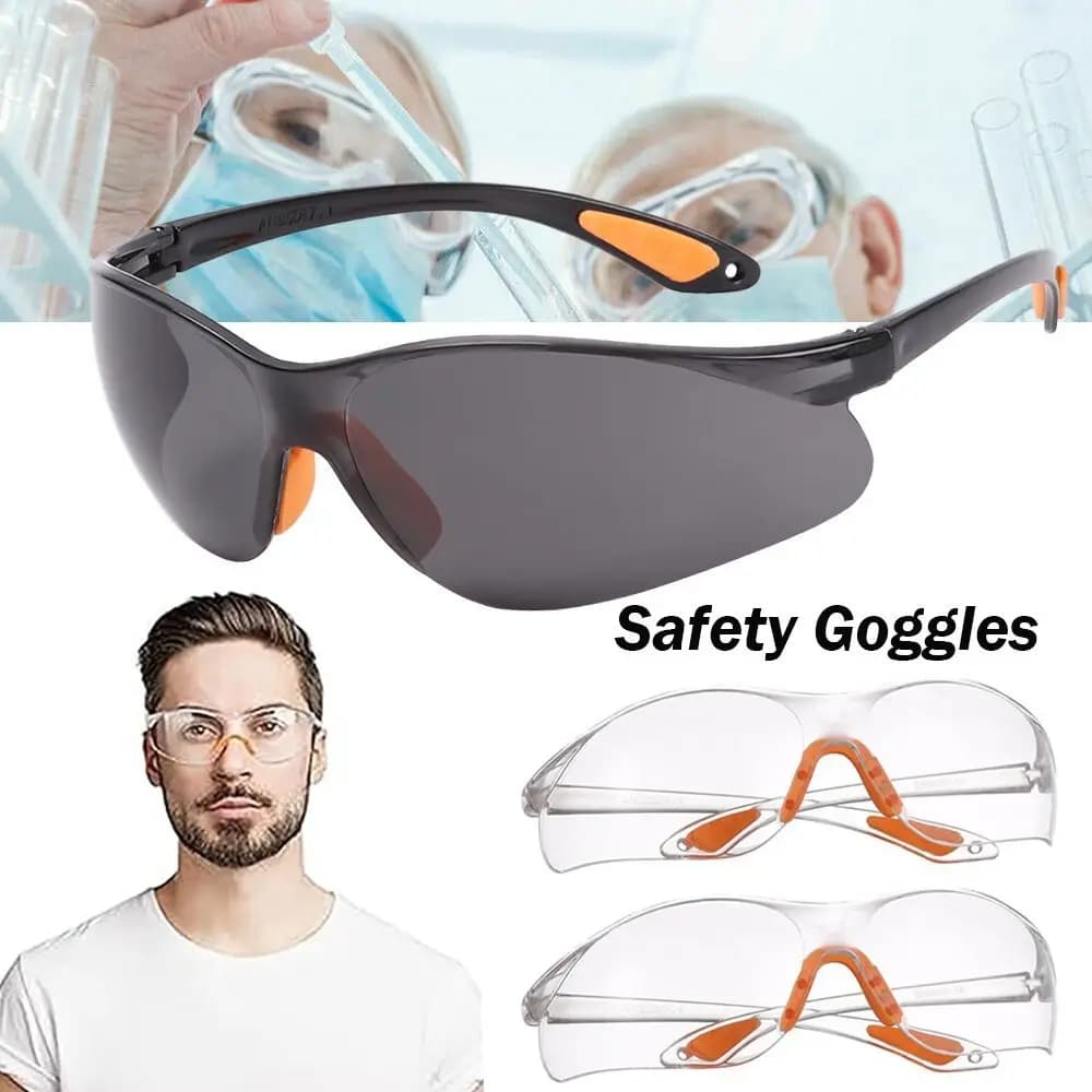 Lunettes de sécurité transparentes pêche professionnelle protection impacts rayures travail