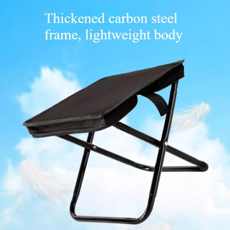 Tabouret pliant sac à main portable - Mini-siège pêche léger pour camping et voyage