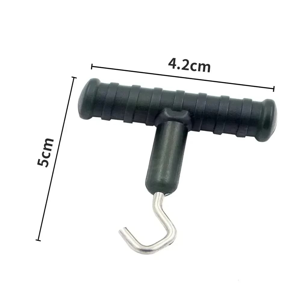 Outil de fabrication hair rig avec extracteur de nœud - Matériel pêche carpe pour montages hooklink