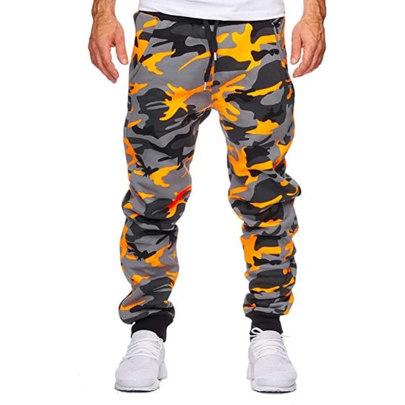 Pantalon camouflage 2025 automne hiver homme cordon de serrage grande taille jogging pêche