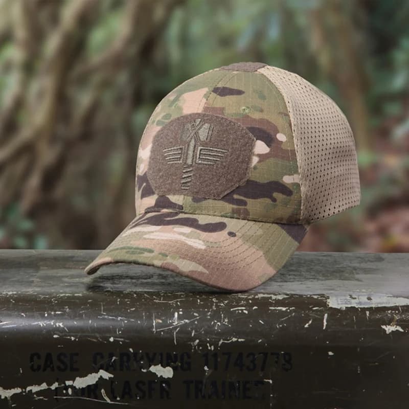 Casquette camouflage Multicam réglable pêche chasse airsoft randonnée capricorne MC