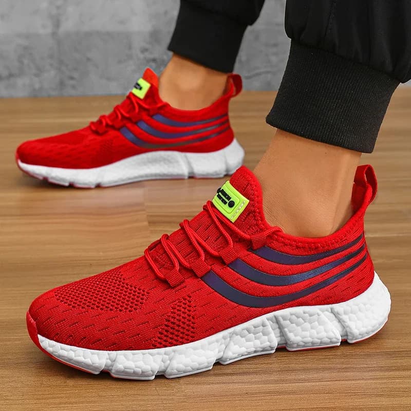 Chaussures de sport homme légères respirantes anti-dérapantes pour pêche marche running extérieur