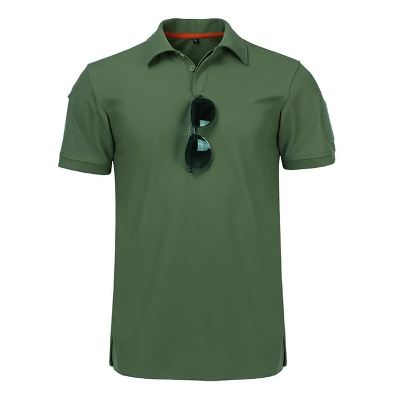 Pantalon cargo tactique résistant homme - Randonnée pêche entraînement multi-poches imperméable T-shirt