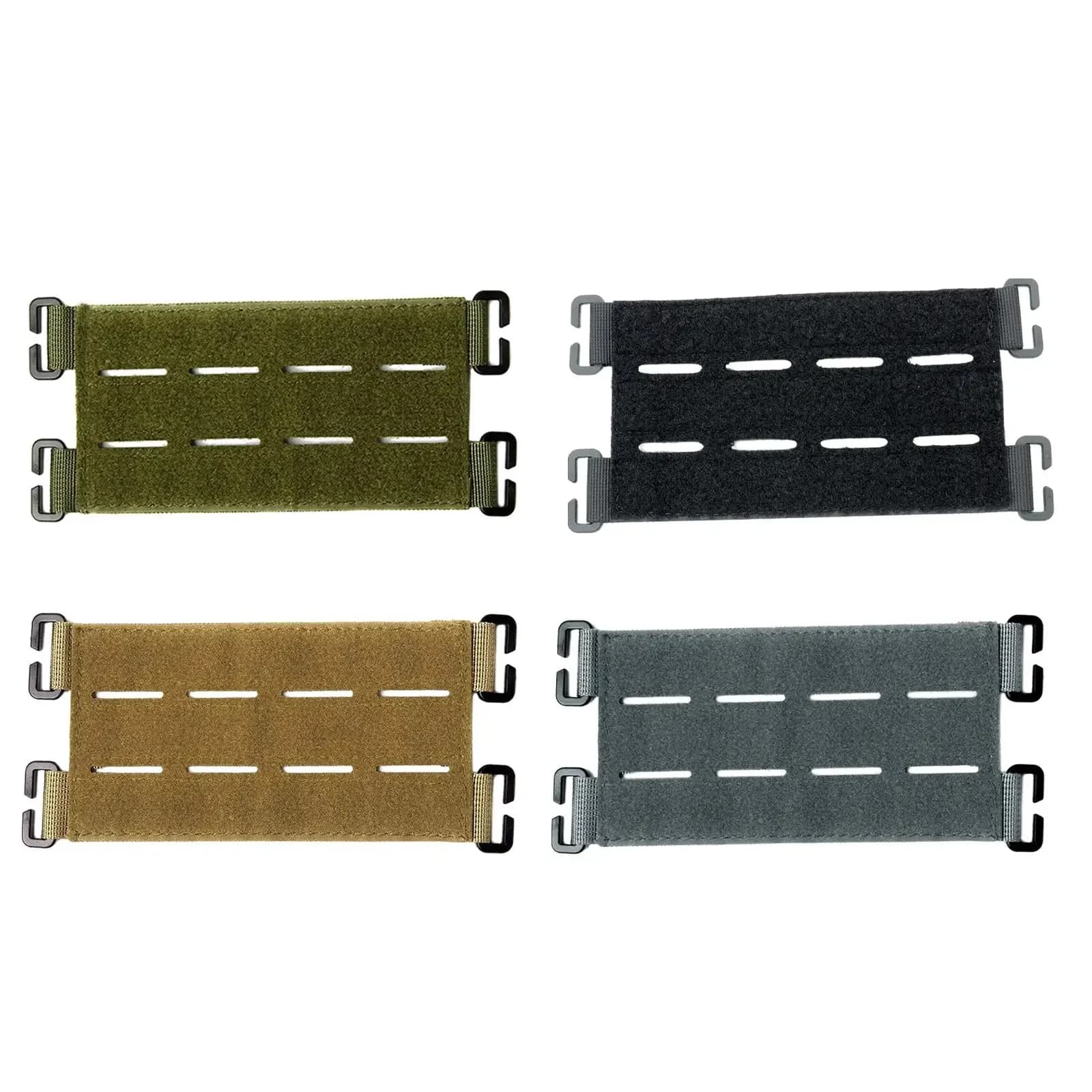 Panneau d'attache patches MOLLE - Support badges auto-agrippant pour sacs, gilets et équipements tactiques