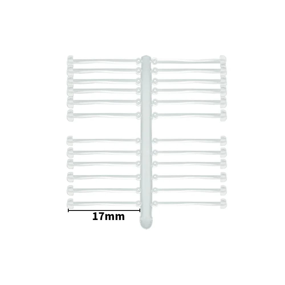 Stoppers hair rig 120 pièces pour pêche carpe - inserts boilie transparents pop-up rig
