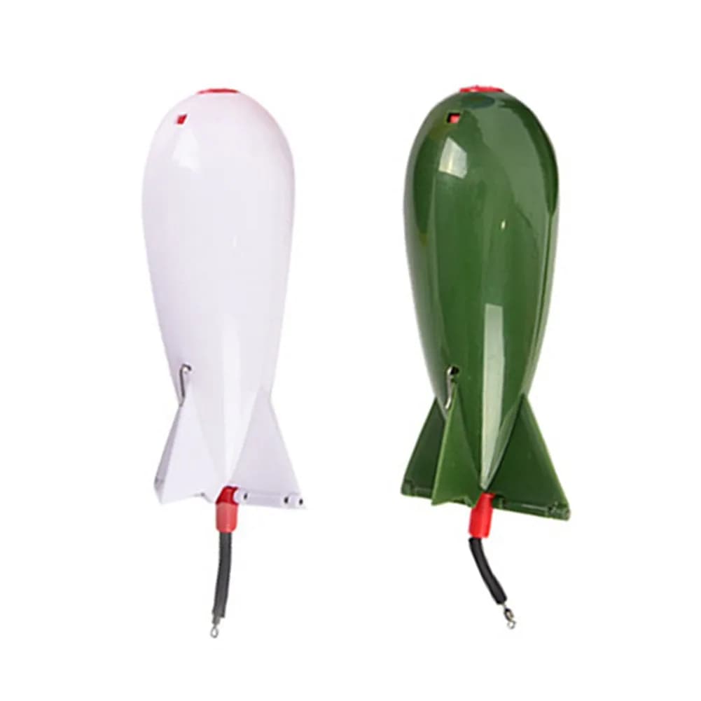 Feeder rocket pour pêche à la carpe - Spomb flottant pour amorçage à distance avec appâts et pellets