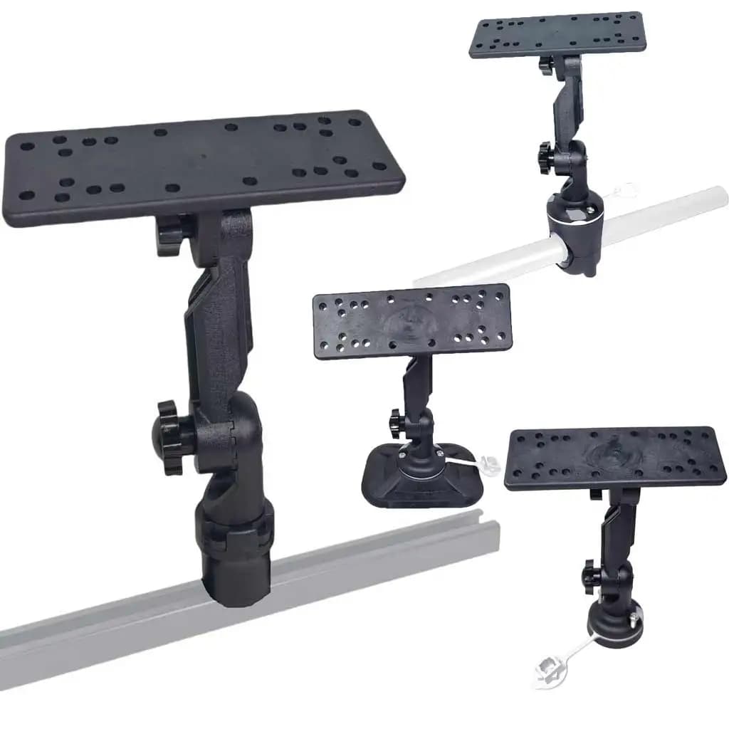 Support sondeur pour kayak et canoë - Compatible Garmin, Lowrance, Raymarine - Accessoire pêche